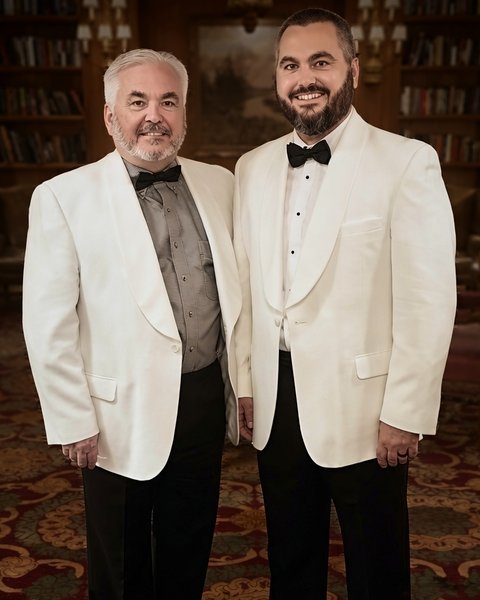Mark Mason Sr. (left) and Mark Mason Jr. (right)