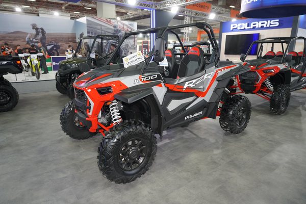 A Polaris RZR side-by-side on display at Midlands Powersports of Lugoff